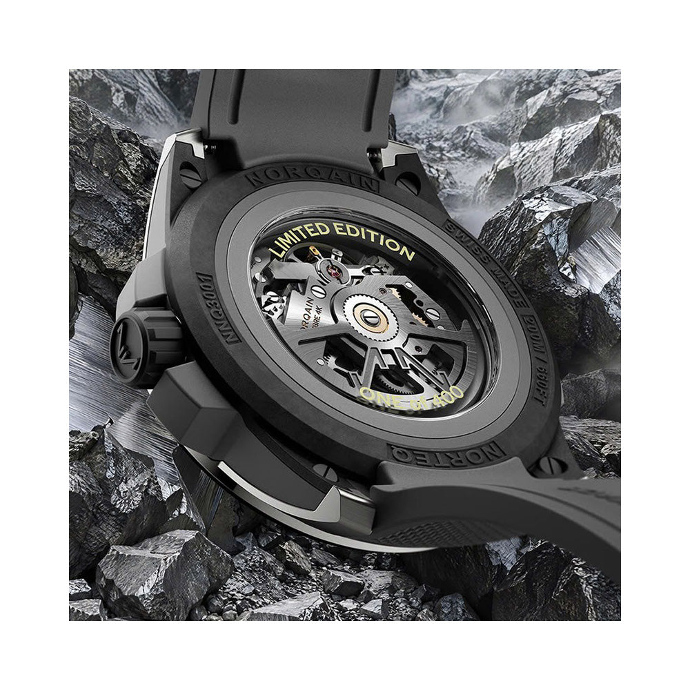 世界限定400本 ワイルドワン スケルトン リミテッドエディション 自動巻き 39mm N3001.26T01.B01.R02