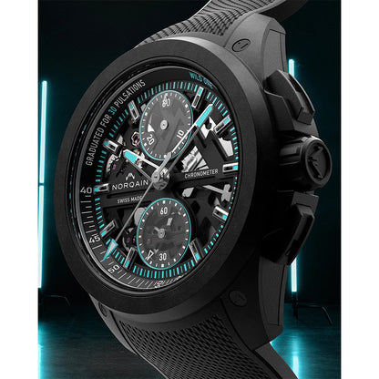 ワイルドワン スケルトン クロノ 自動巻き 42mm N3002.40Q01.B07.R01