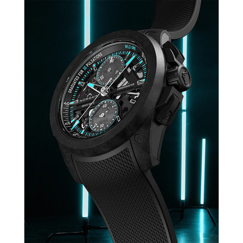 ワイルドワン スケルトン クロノ 自動巻き 42mm N3002.40Q01.B07.R01