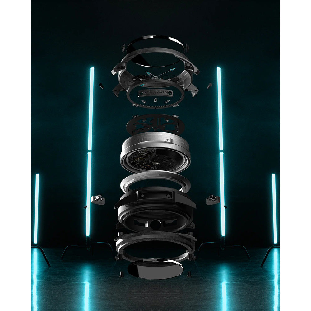 ワイルドワン スケルトン クロノ 自動巻き 42mm N3002.40Q01.B07.R01