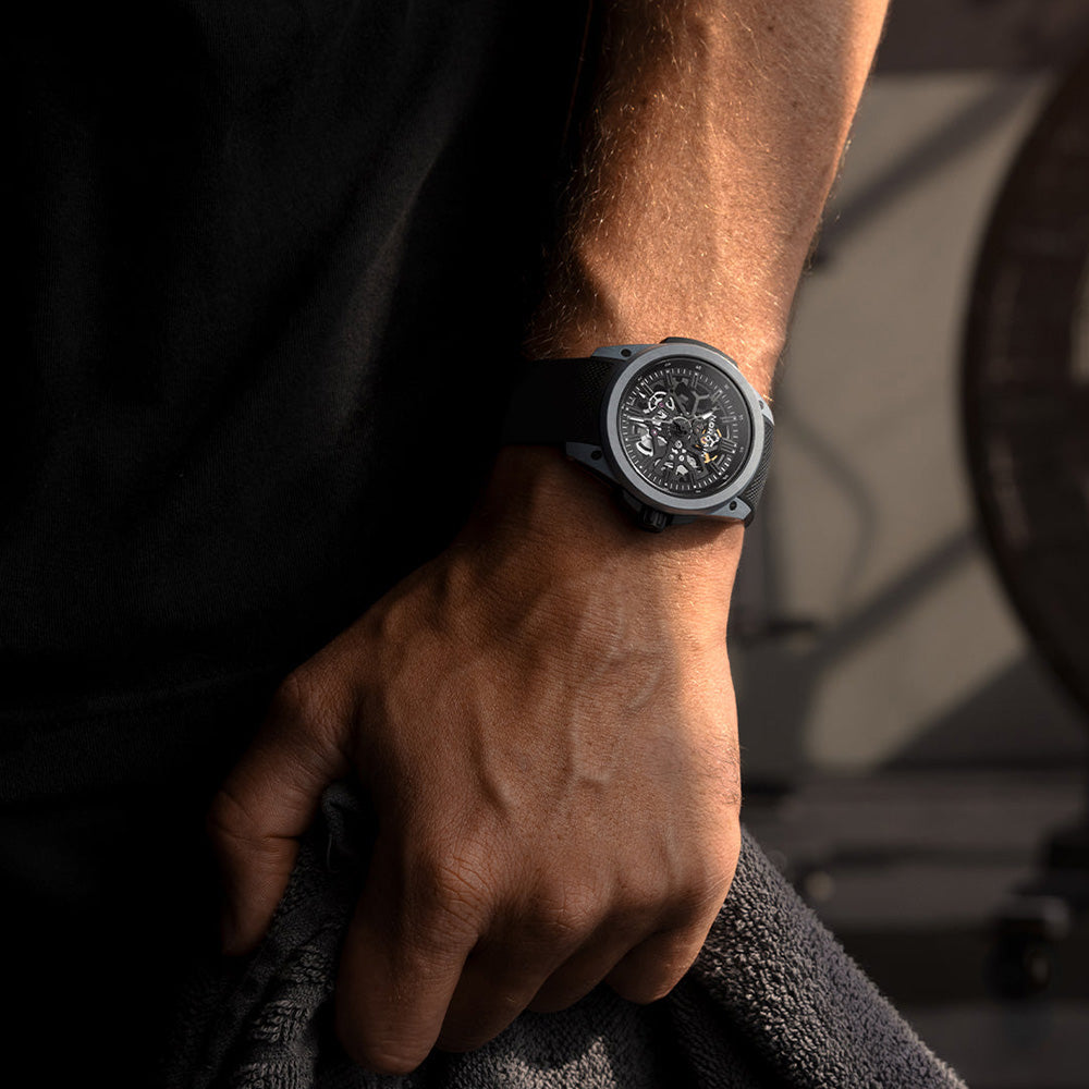 ワイルドワン スケルトン 自動巻き  42mm NNQ3000QGB1AS/B018/3W1BR.20GQ