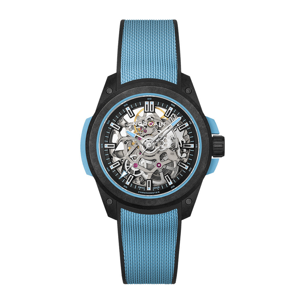 ワイルドワン スケルトン 自動巻き  39mm スカイブルー NNQ3001QBA1AS/B002/3W2ABR.18BQ