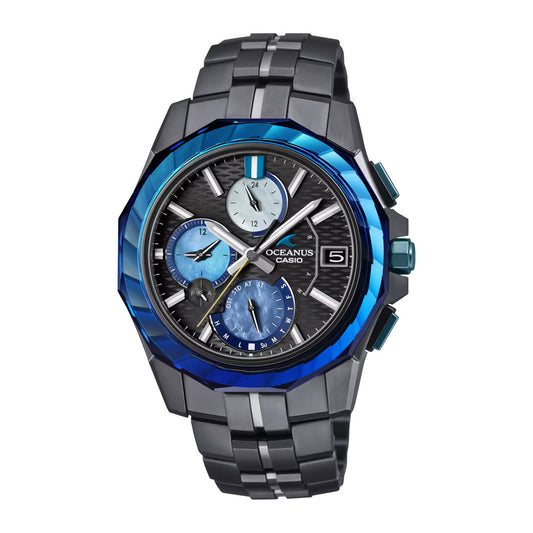 Indigo Ocean-阿波藍- 世界限定700本 シリアルナンバー入り Manta S6000 Series 電波ソーラー OCW-S6000AP-1AJR