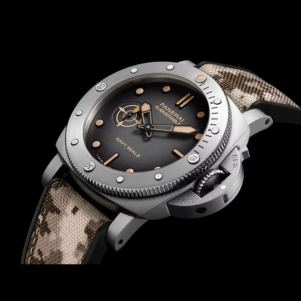 サブマーシブル ネイビーシールズ 自動巻き 44mm PAM01518