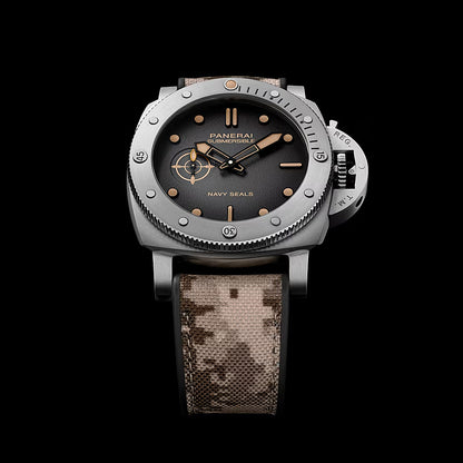 サブマーシブル ネイビーシールズ 自動巻き 44mm PAM01518