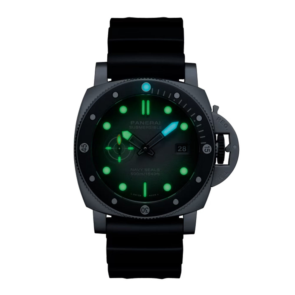 サブマーシブル ネイビーシールズ 自動巻き 44mm PAM01738