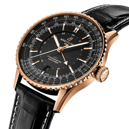 ナビタイマー オートマチック GMT 41 ジャパン リミテッド 41mm 自動巻 R323101A1B1P1