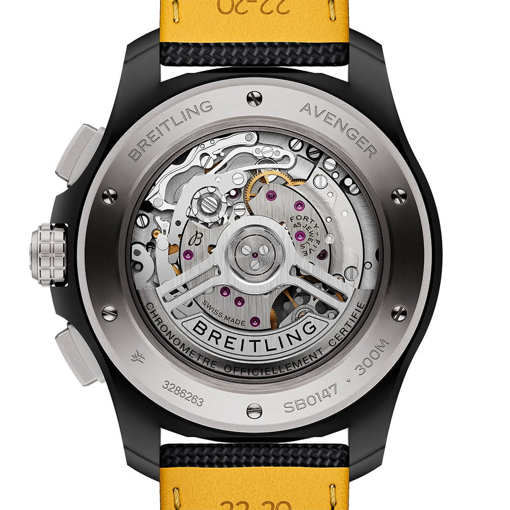 アベンジャー B01 クロノグラフ 44 ナイト ミッション 44mm 自動巻 SB0147101B1X1