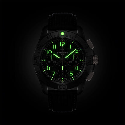 アベンジャー B01 クロノグラフ 44 ナイト ミッション 44mm 自動巻 SB0147101B1X1