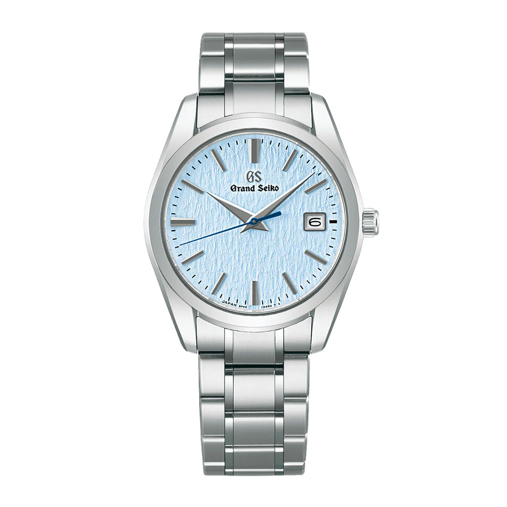 9Fクオーツ 雪白ブルー SBGX357