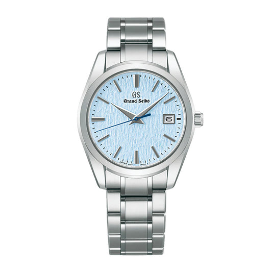 9Fクオーツ 雪白ブルー SBGX357