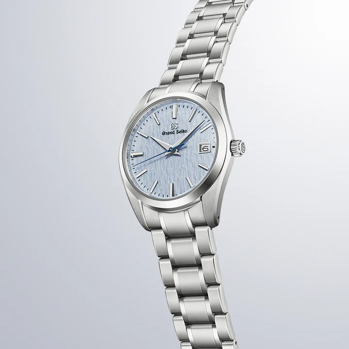 9Fクオーツ 雪白ブルー SBGX357