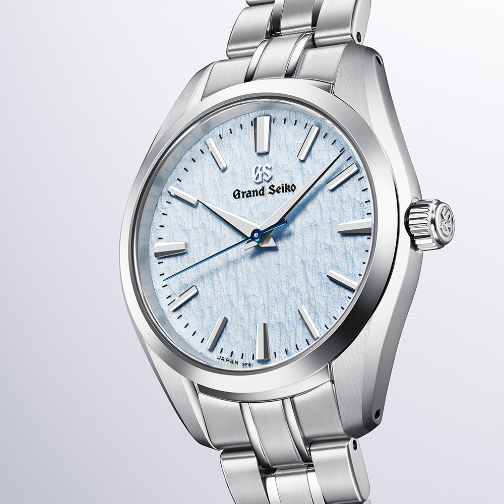 グランドセイコー 9Fクオーツ 雪白ブルー 33mm SBGX361 – THREEC WEB