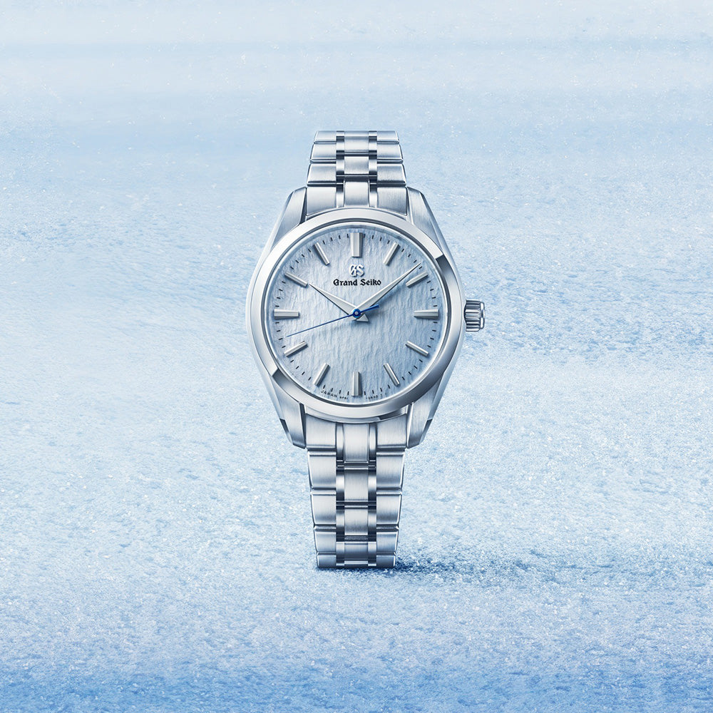 グランドセイコー 9Fクオーツ 雪白ブルー 33mm SBGX361 – THREEC WEB