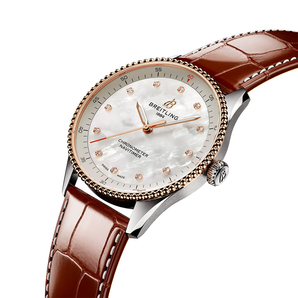 ナビタイマー 32mm クォーツ U77320E61A1P1