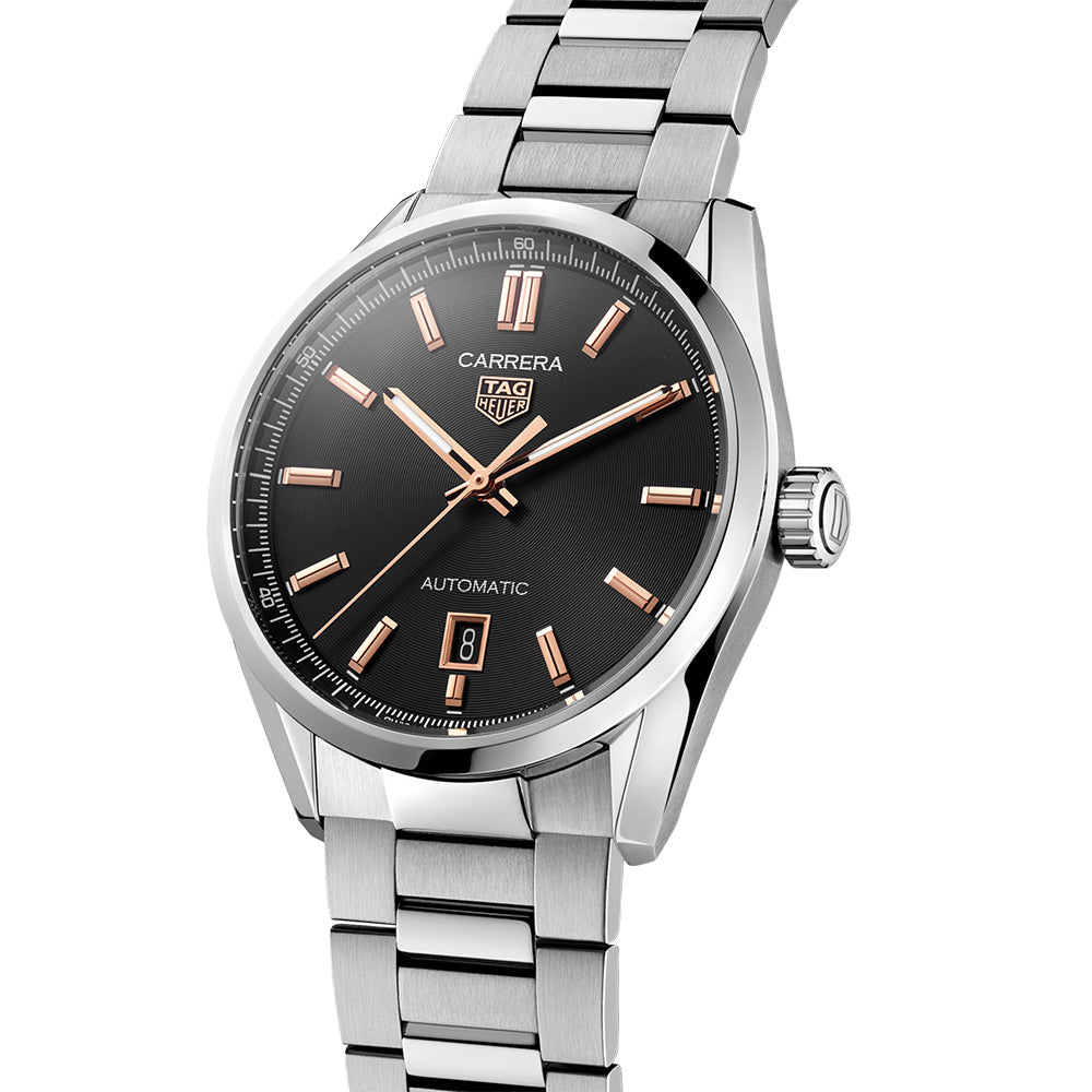 TAG HEUER タグホイヤー カレラ 自動巻WV 211B デイト タグ・ホイヤー カレラ キャリバー5 デイト 自動巻 39mm WBN2113