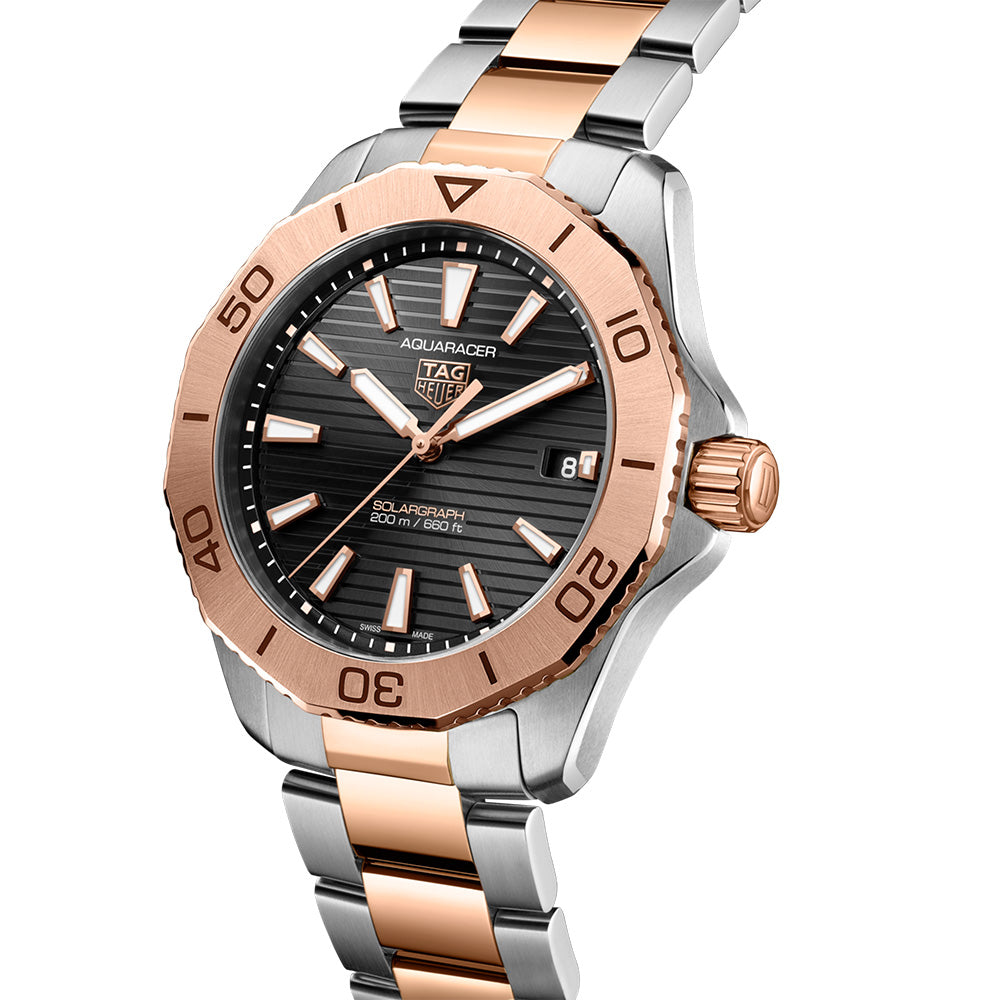 タグホイヤー TAG HEUER WBP1121.BB0003 アクアレーサー プロフェッショナル200 ソーラーグラフ ソーラー メンズ 良品 _869387 タグ・ホイヤー アクアレーサー プロフェッショナル200 ソーラーグラフ