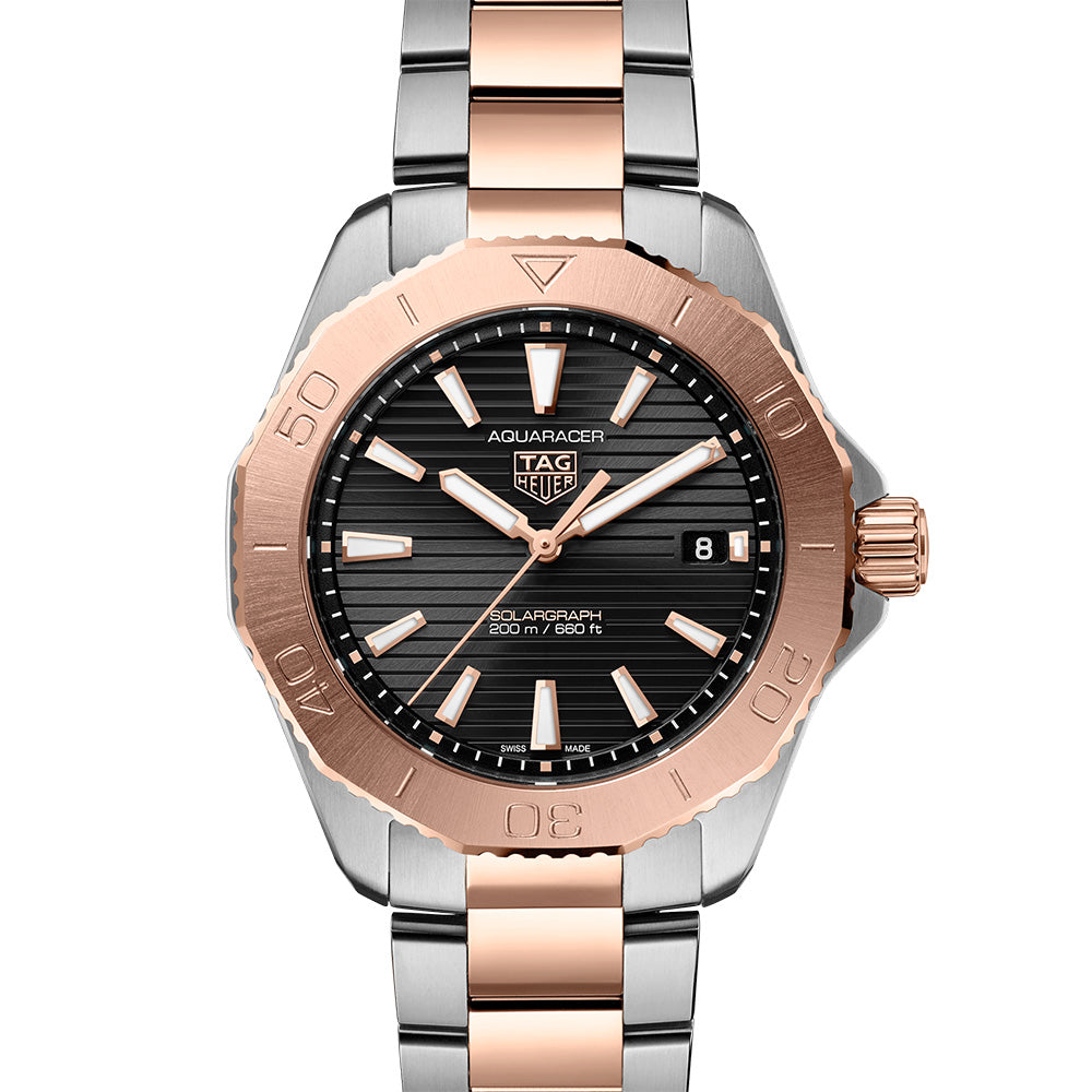 アクアレーサー プロフェッショナル200 ソーラーグラフ ソーラークォーツ 40 mm WBP1121.BB0003