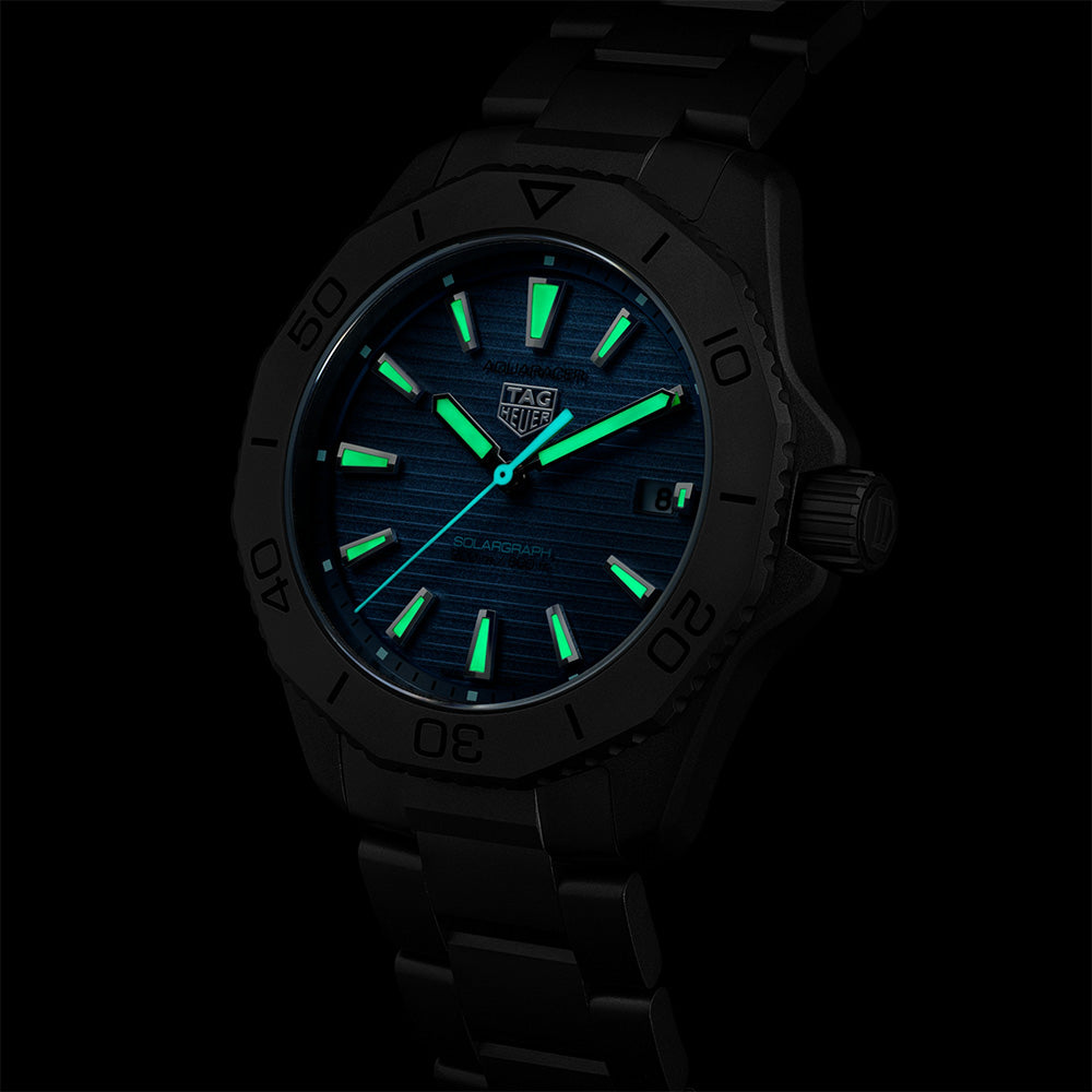 アクアレーサー プロフェッショナル200 ソーラーグラフ ソーラークォーツ 40 mm WBP1182.BF0000