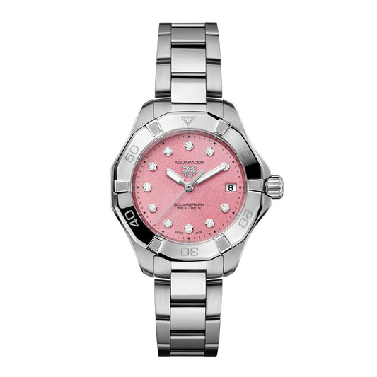 アクアレーサー プロフェッショナル200 ソーラーグラフ ソーラークォーツ 34 mm WBP1318.BA0005