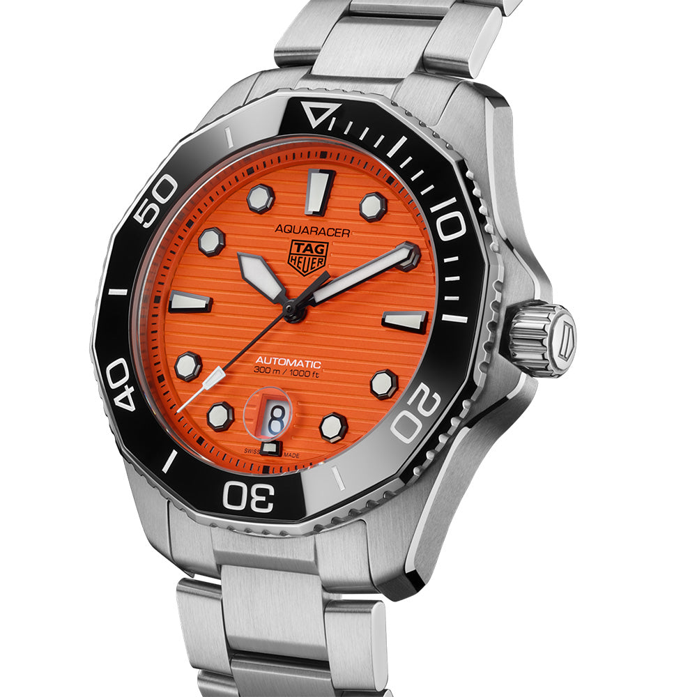 希少 HEUER Professional 980.008 オレンジダイバー タグ・ホイヤー アクアレーサー プロフェッショナル300 オレンジ