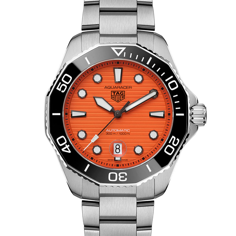ジロー★タグホイヤー★コネクテッド★ラバーストラップ★オレンジ タグ・ホイヤー アクアレーサー プロフェッショナル300 オレンジ