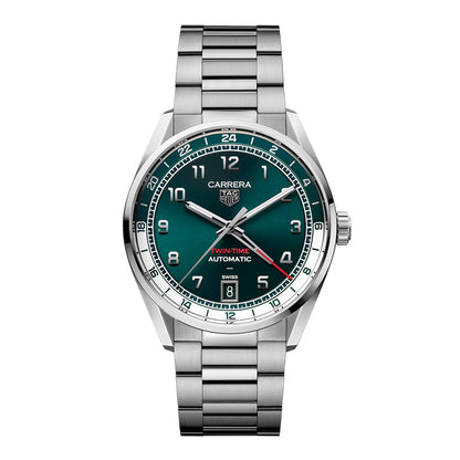 カレラ デイト ツインタイム 自動巻 41 mm WDA2114.BA0043