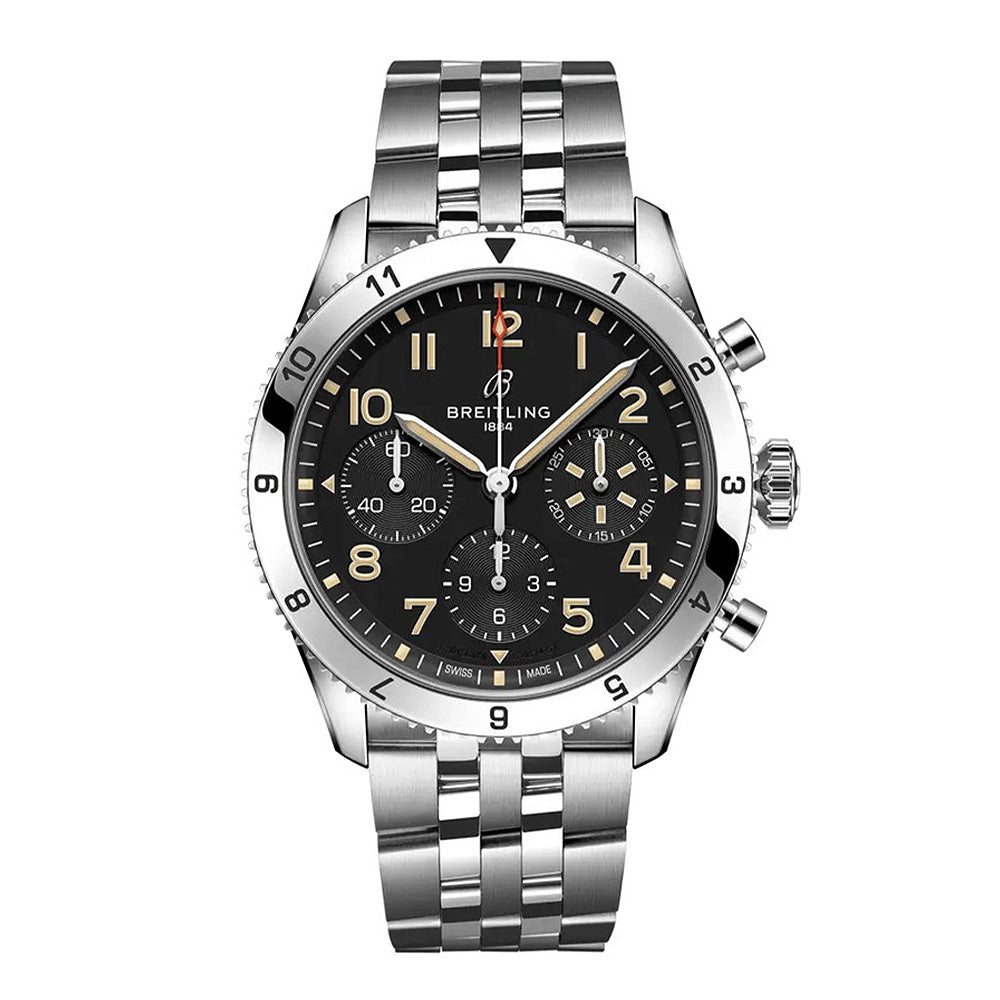 クラシック アヴィ クロノグラフ 42 P-51 マスタング 42mm 自動巻 A233803A1B1A1