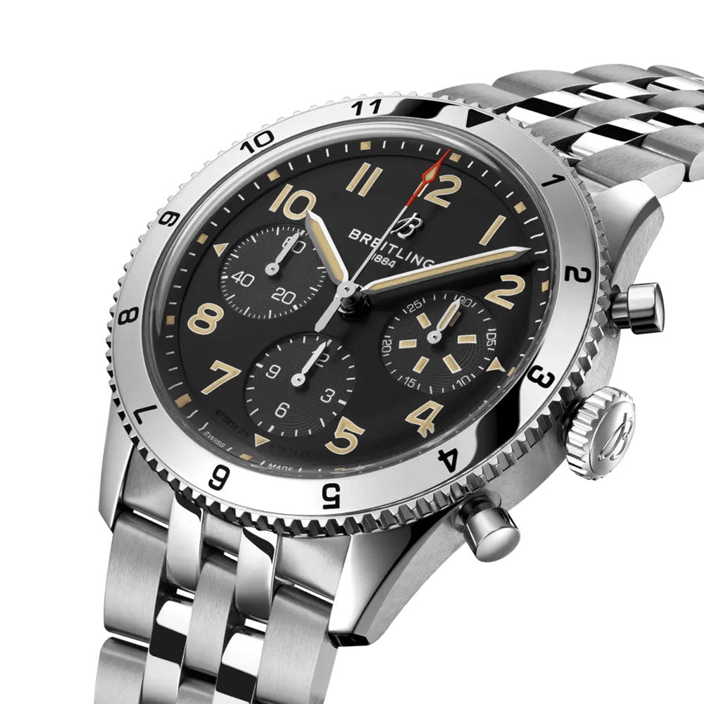 クラシック アヴィ クロノグラフ 42 P-51 マスタング 42mm 自動巻 A233803A1B1A1