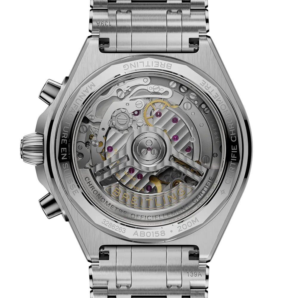 クロノマット B01 クロノグラフ 42mm 自動巻 AB0158101L1A1