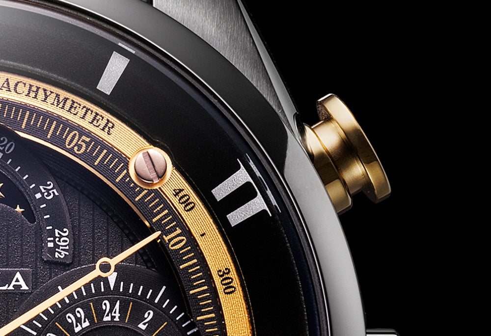 限定250本 25周年記念限定モデル 星響(ほしのひびき) グランドコンプリケーション クォーツ AH4084-51E