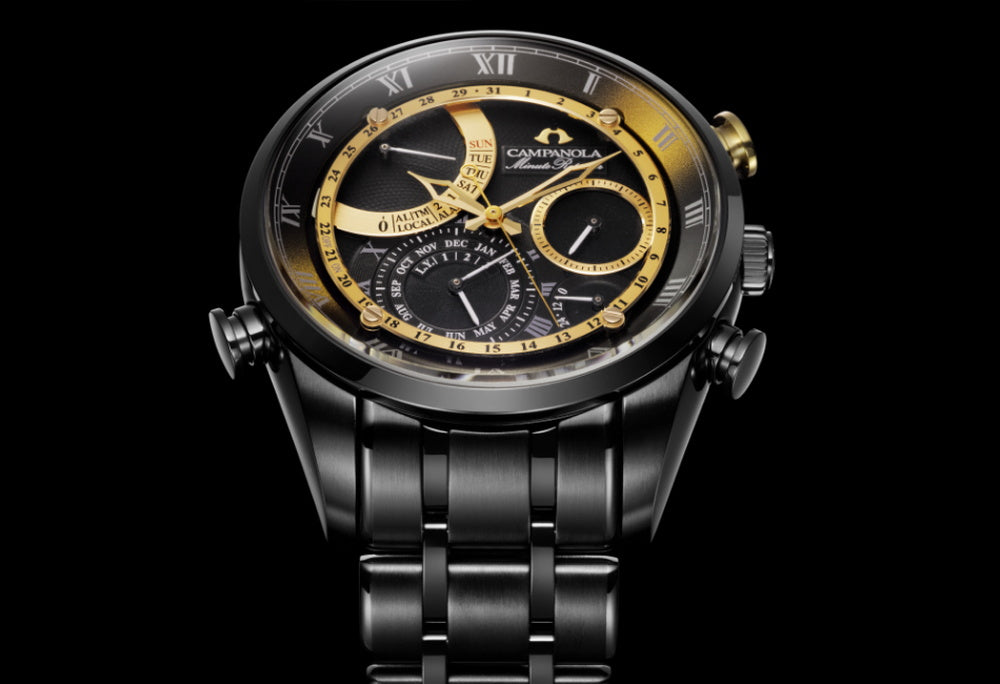 限定250本 25周年記念限定モデル 星響(ほしのひびき) ミニッツリピーター クォーツ AH7064-52E