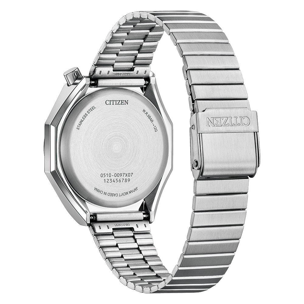 世界限定1,600本 レコードレーベル ツノクロノ クオーツ AN3700-54E シチズン