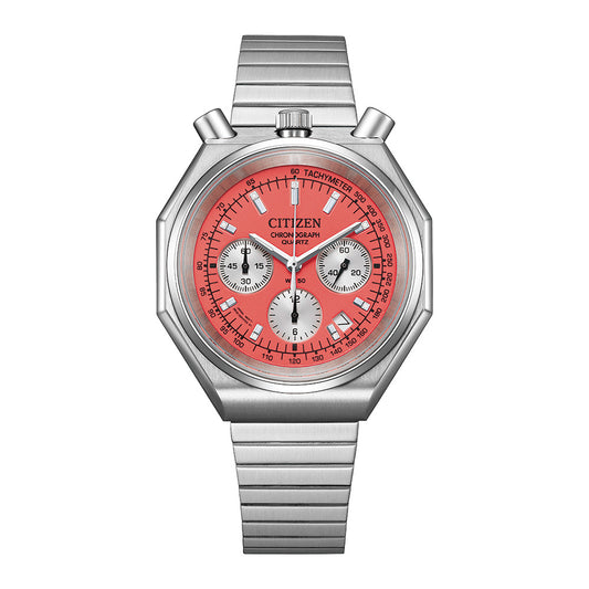 世界限定2,500本 レコードレーベル ツノクロノ クオーツ AN3700-89Z シチズン