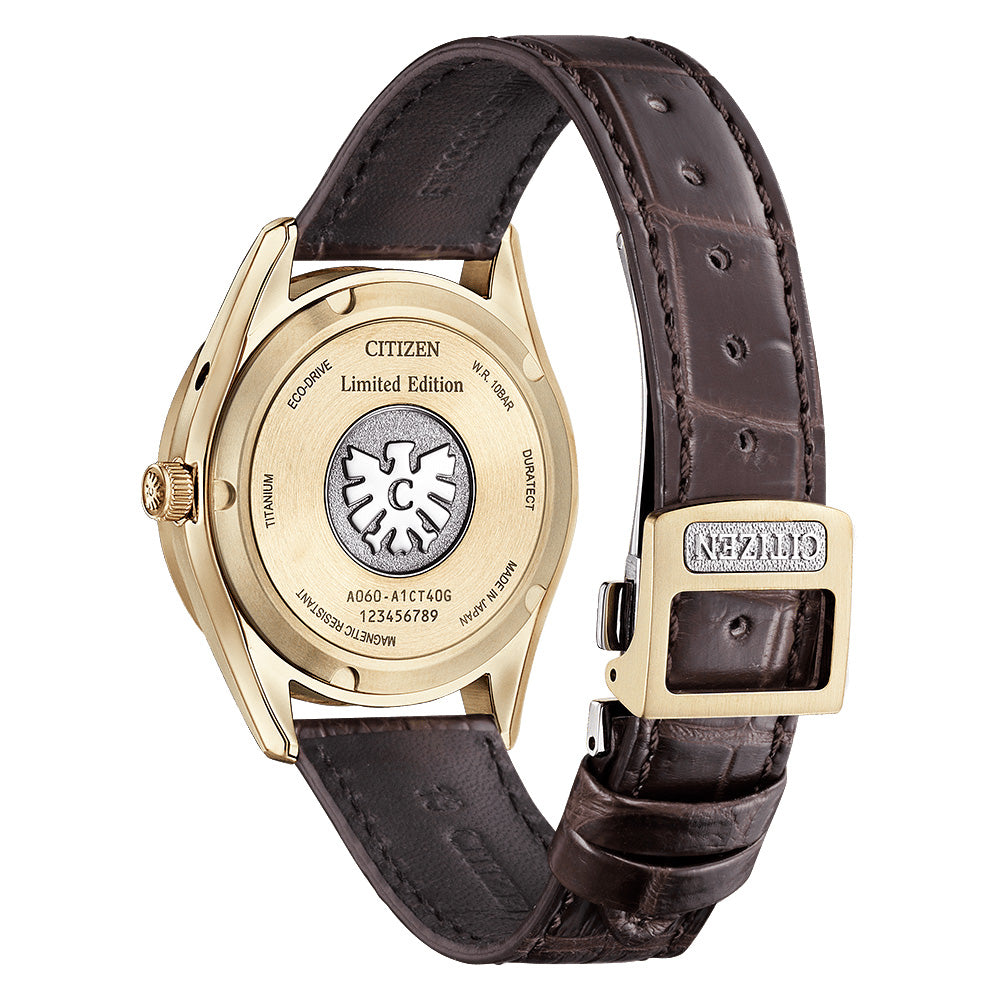 世界限定400本 The CITIZEN 30周年記念限定モデル エコ・ドライブ Iconic Nature Collection AQ4103-16W