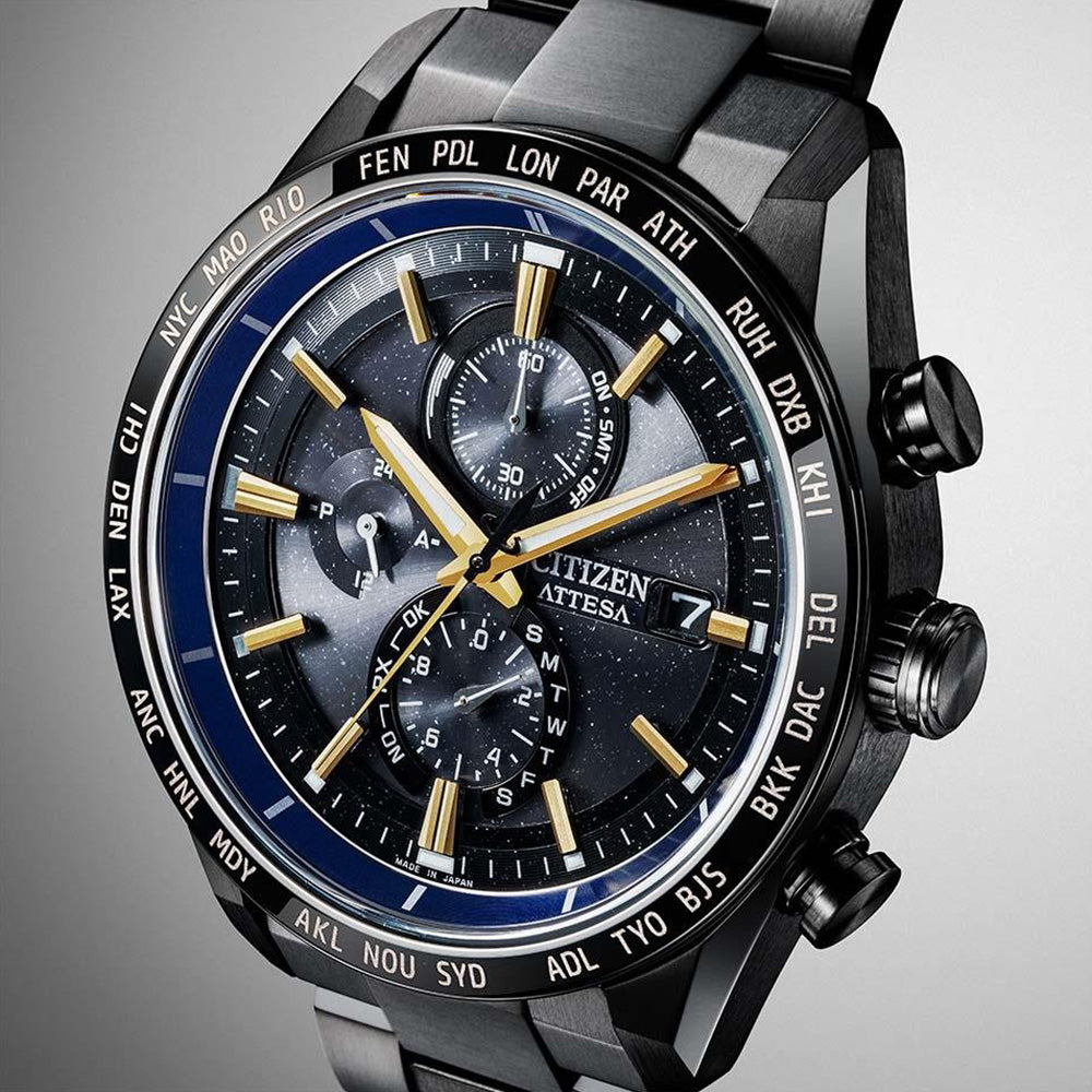 世界限定1,300本 ACT Line Blue JAXA LABEL HTV-X Limited model エコ・ドライブ AT8289-67E シチズン