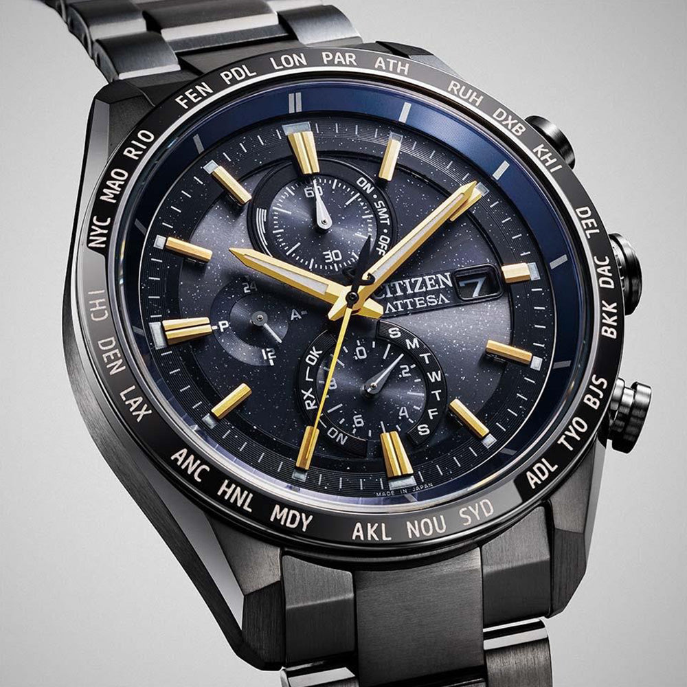 世界限定1,300本 ACT Line Blue JAXA LABEL HTV-X Limited model エコ・ドライブ AT8289-67E シチズン