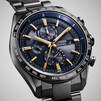 世界限定1,300本 ACT Line Blue JAXA LABEL HTV-X Limited model エコ・ドライブ AT8289-67E シチズン