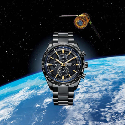 世界限定1,300本 ACT Line Blue JAXA LABEL HTV-X Limited model エコ・ドライブ AT8289-67E シチズン