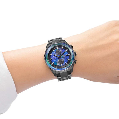 世界限定1,800本 ACT Line ブラックチタン™シリーズ エコ・ドライブ AT8314-53L シチズン