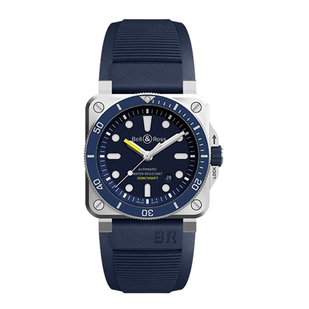 BR 03-92 DIVER BLUE 自動巻き BR0392-D-BU-ST/SRB – THREEC WEB