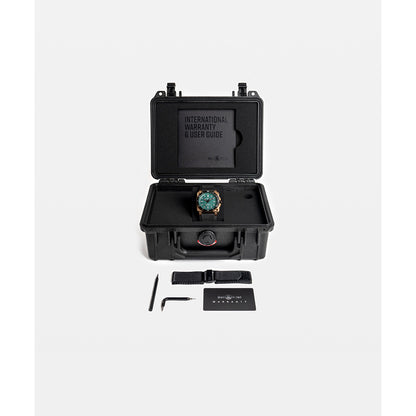 世界限定999本 BR 03-92 DIVER BLACK & GREEN BRONZE 自動巻き BR0392-D-LT-BR/SRB ベル&ロス