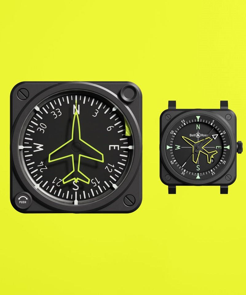 世界限定999 本 BR 03 GYROCOMPASS 自動巻き BR03A-CPS-CE/SRB ベル