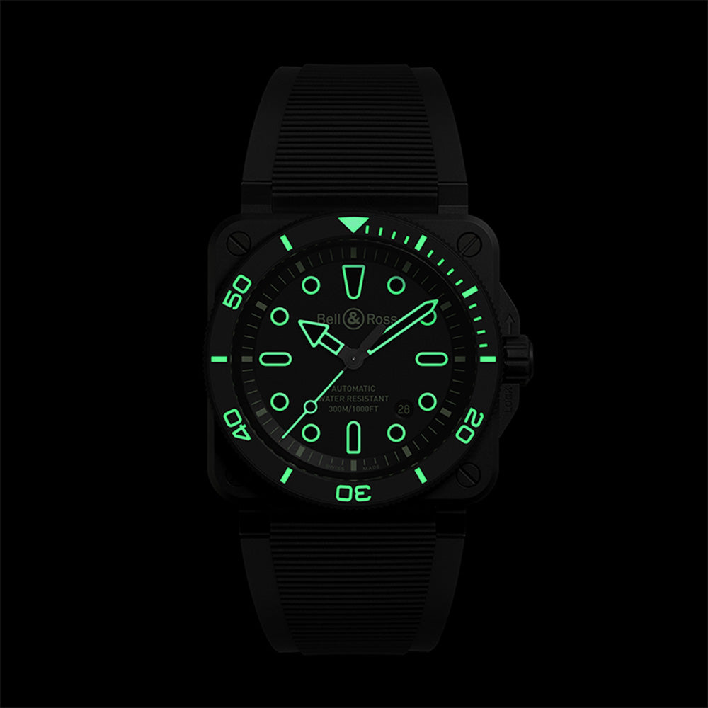 世界限定500本 BR-03 Diver Lum Outline 自動巻き 42mm BR03A-D-OL-CE/SRB