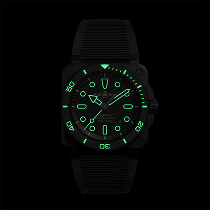 世界限定500本 BR-03 Diver Lum Outline 自動巻き 42mm BR03A-D-OL-CE/SRB