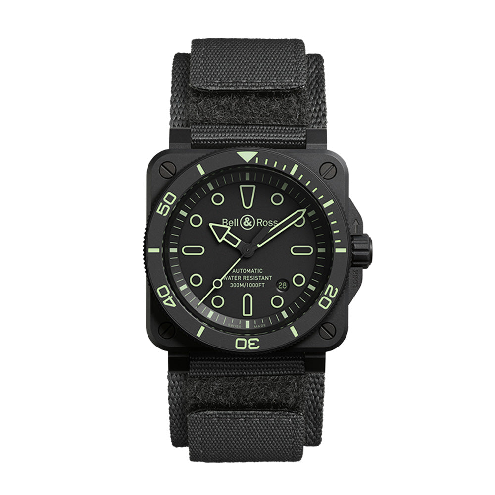 世界限定500本 BR-03 Diver Lum Outline 自動巻き 42mm BR03A-D-OL-CE/SRB