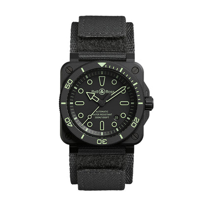 世界限定500本 BR-03 Diver Lum Outline 自動巻き 42mm BR03A-D-OL-CE/SRB