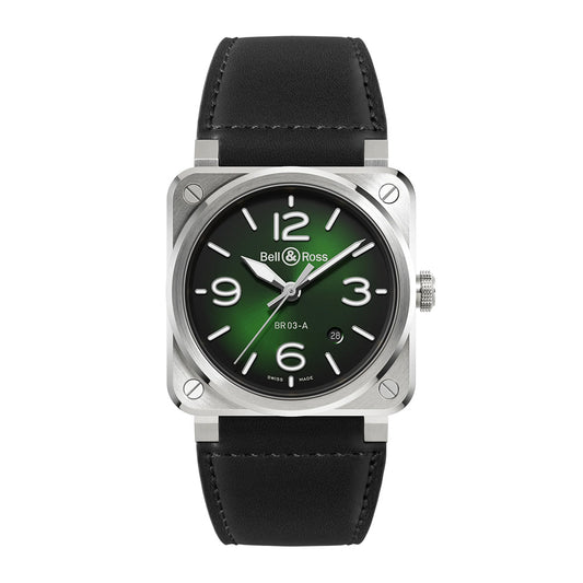BR-03 Green Steel 自動巻き BR03A-GN-ST/SCA