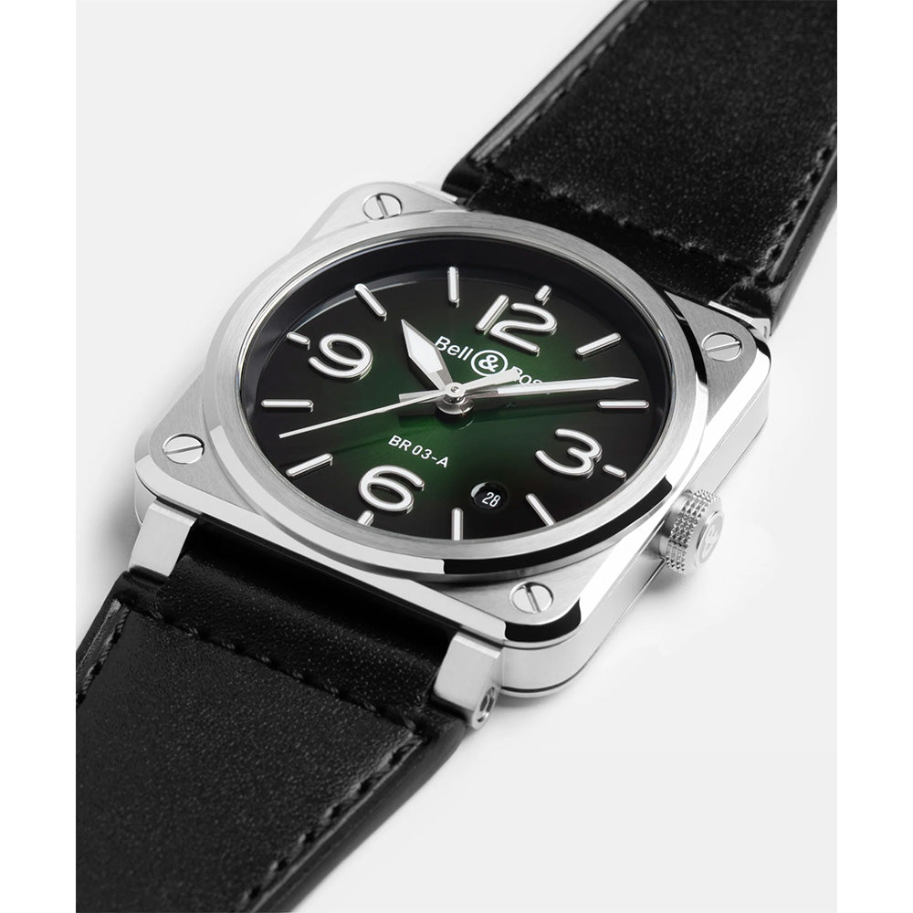 BR-03 Green Steel 自動巻き BR03A-GN-ST/SCA
