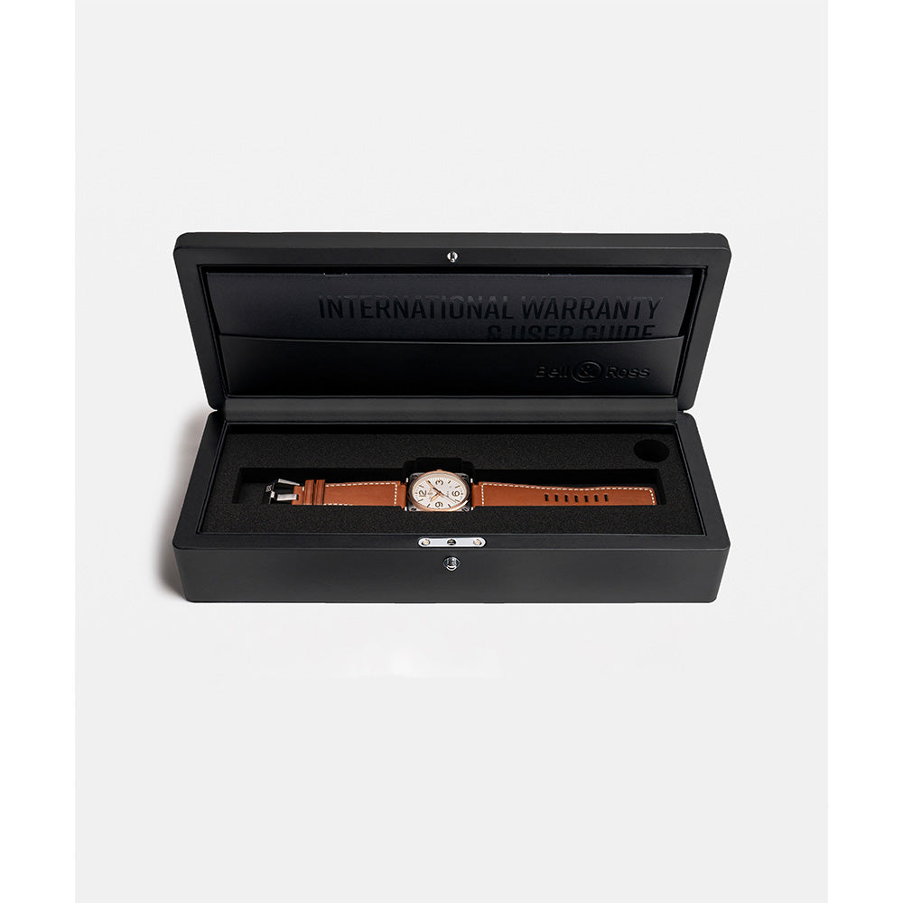 BR-03 White Steel & Gold  自動巻き 41mm BR03A-WH-STPG/SCA